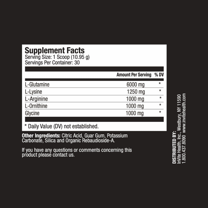 Amino Acid Growth Factors Ingredients