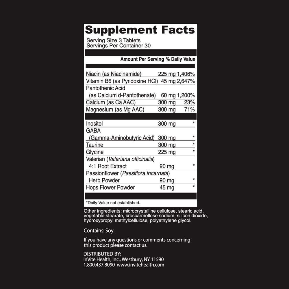 CNS Protocol II Ingredients