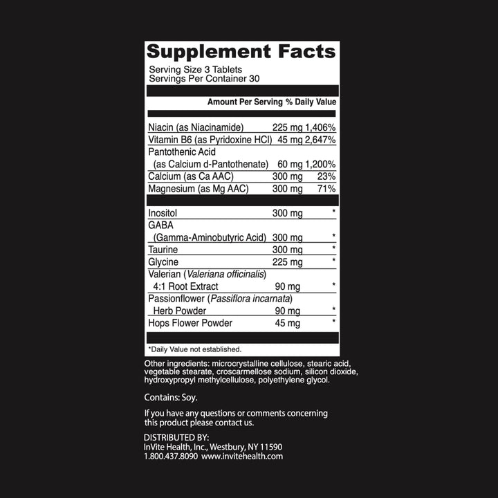 CNS Protocol II Ingredients