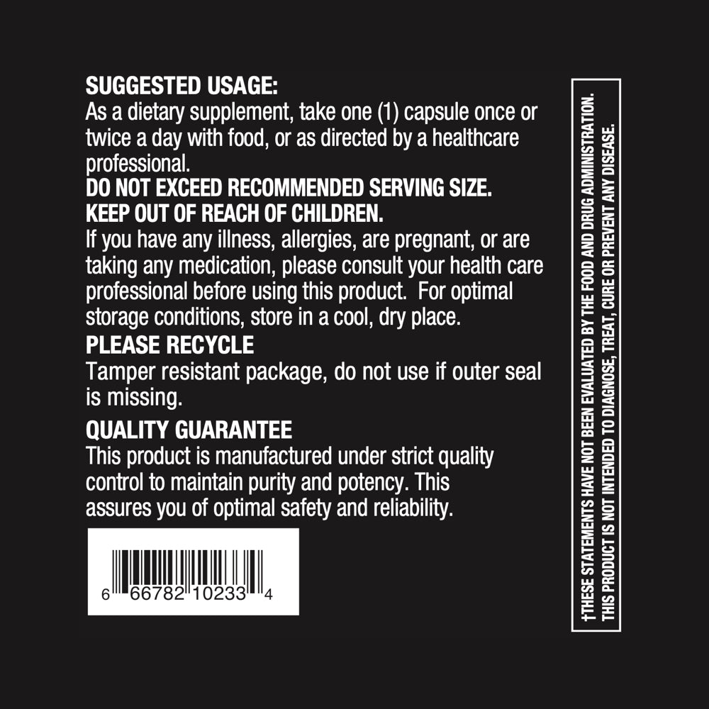 Core Probiotic Directions