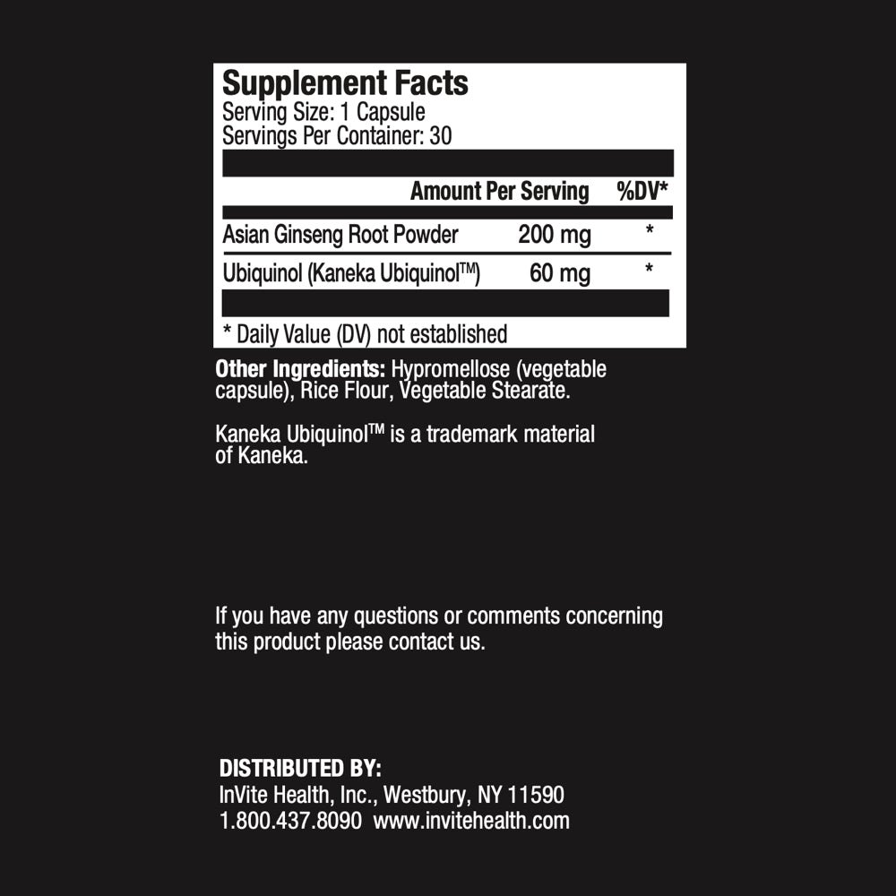Energy Support Hx Ingredients