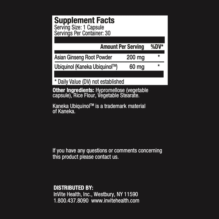 Energy Support Hx Ingredients