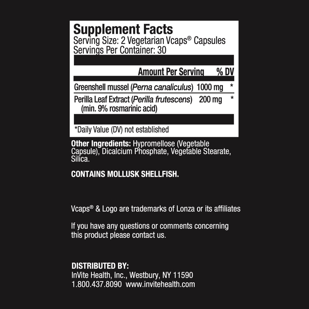 InflamMune Hx Ingredients