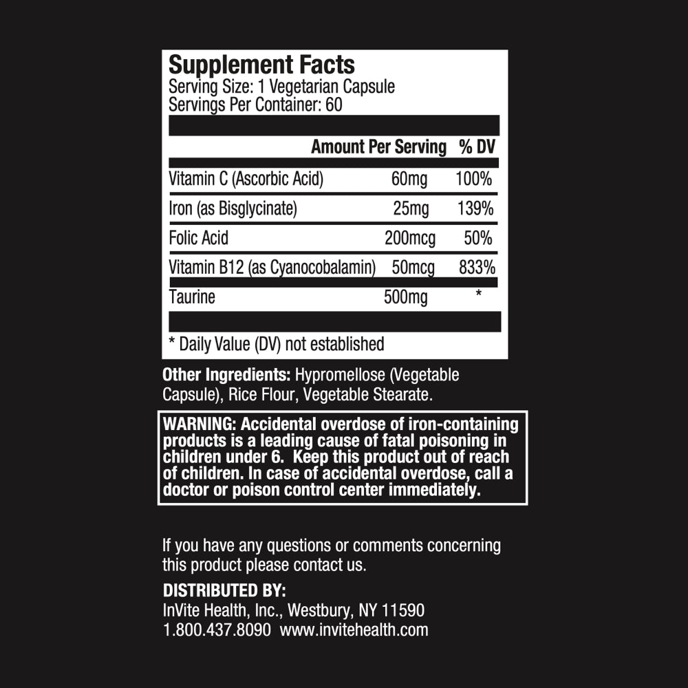Iron Plus Hx Ingredients