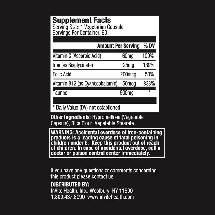 Iron Plus Hx Ingredients