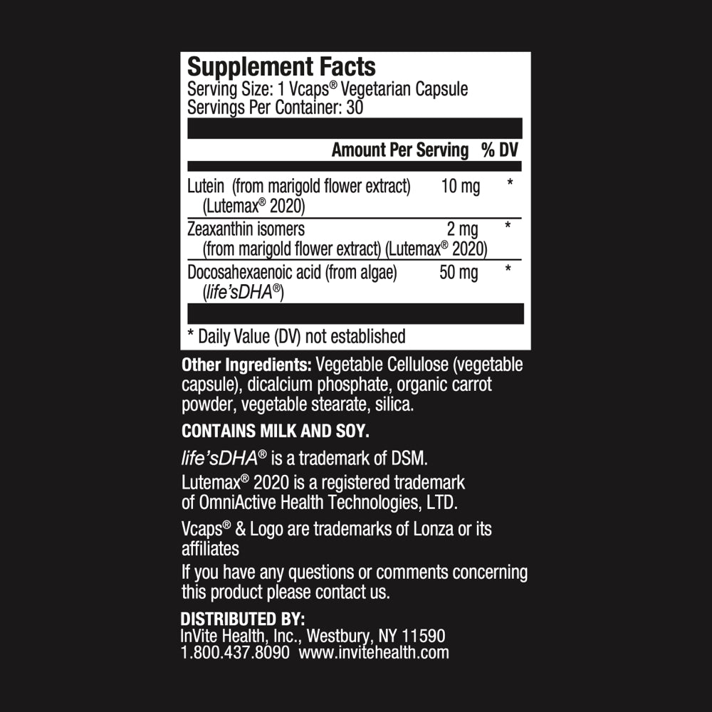 Lutein Plus Hx Ingredients