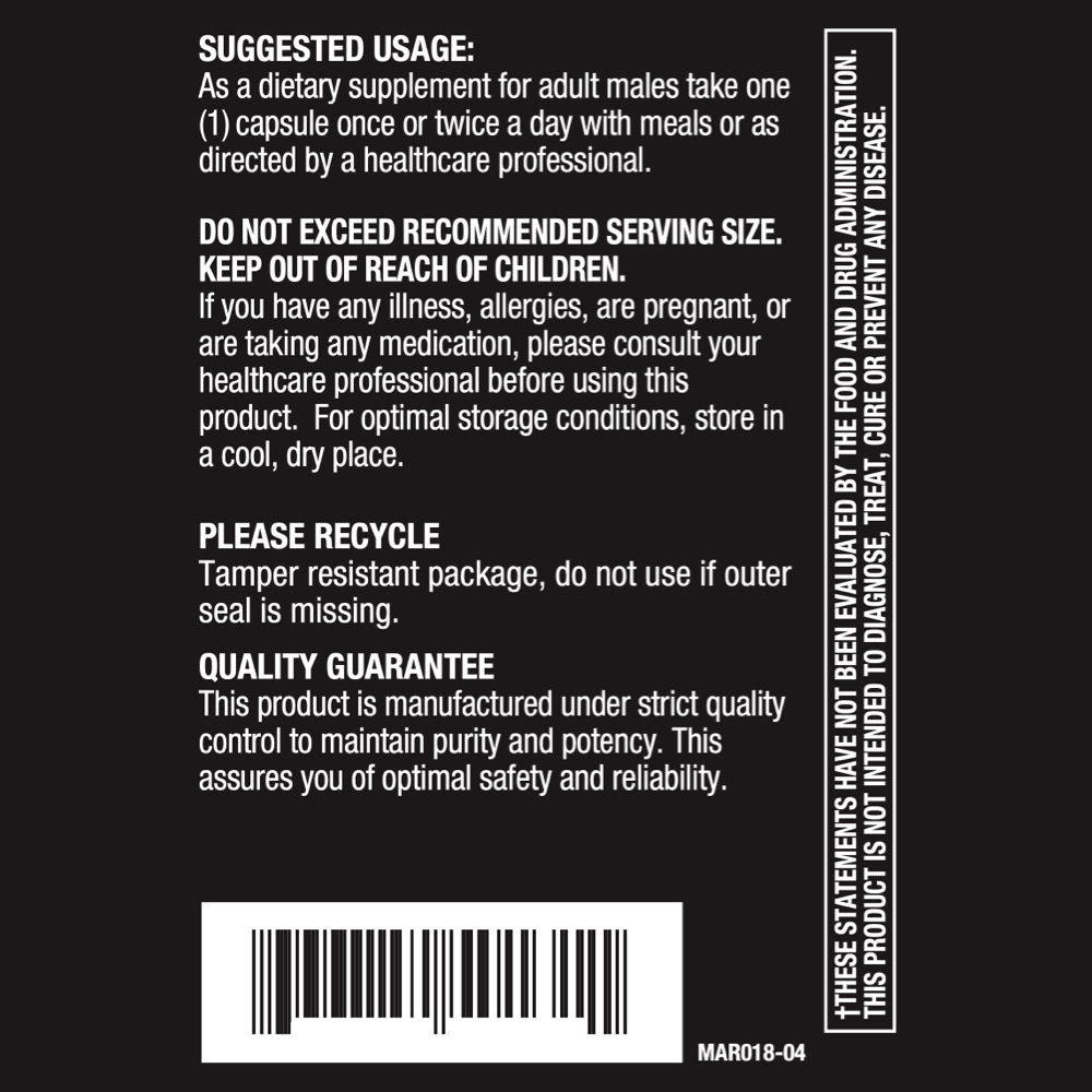 Masculine Hx Directions