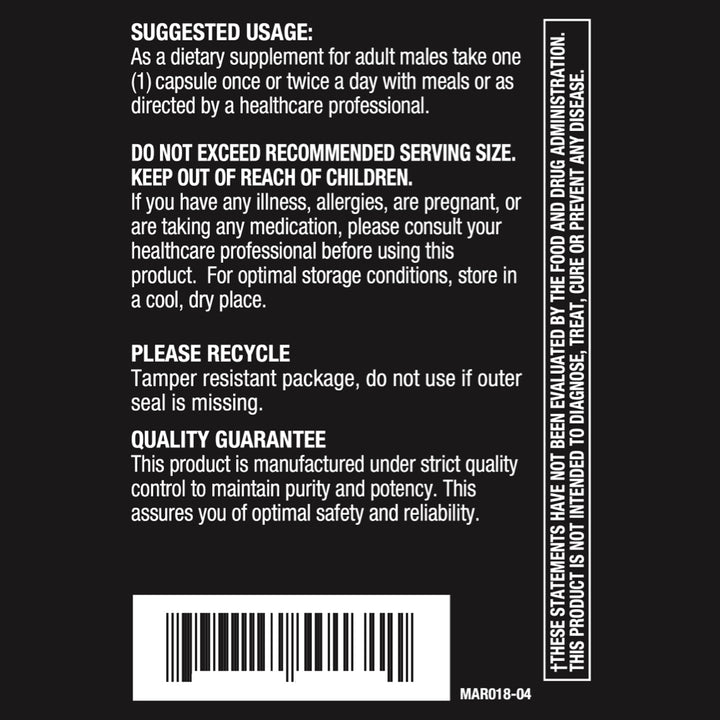 Masculine Hx Directions