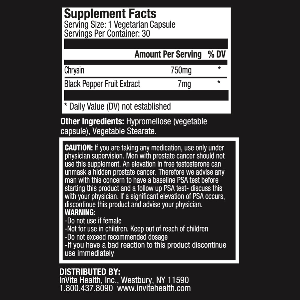 Masculine Hx Ingredients