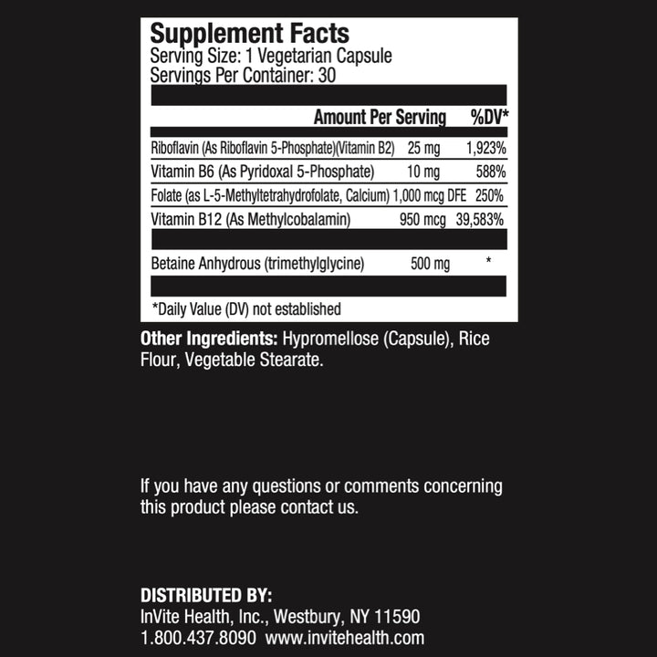 Methyl-B Ingredients