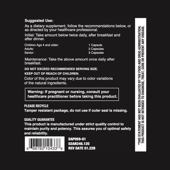 Probiotic Maintain Directions