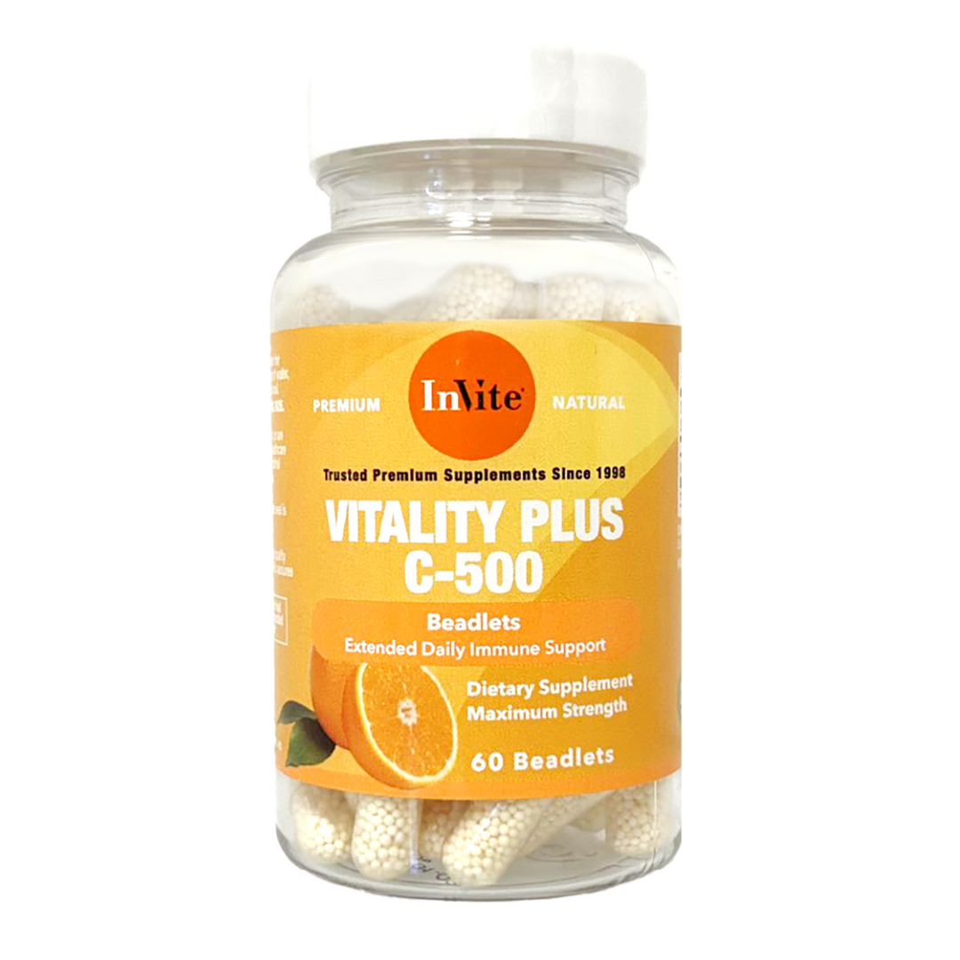 Vitality Plus C-500, 60 Beadlets