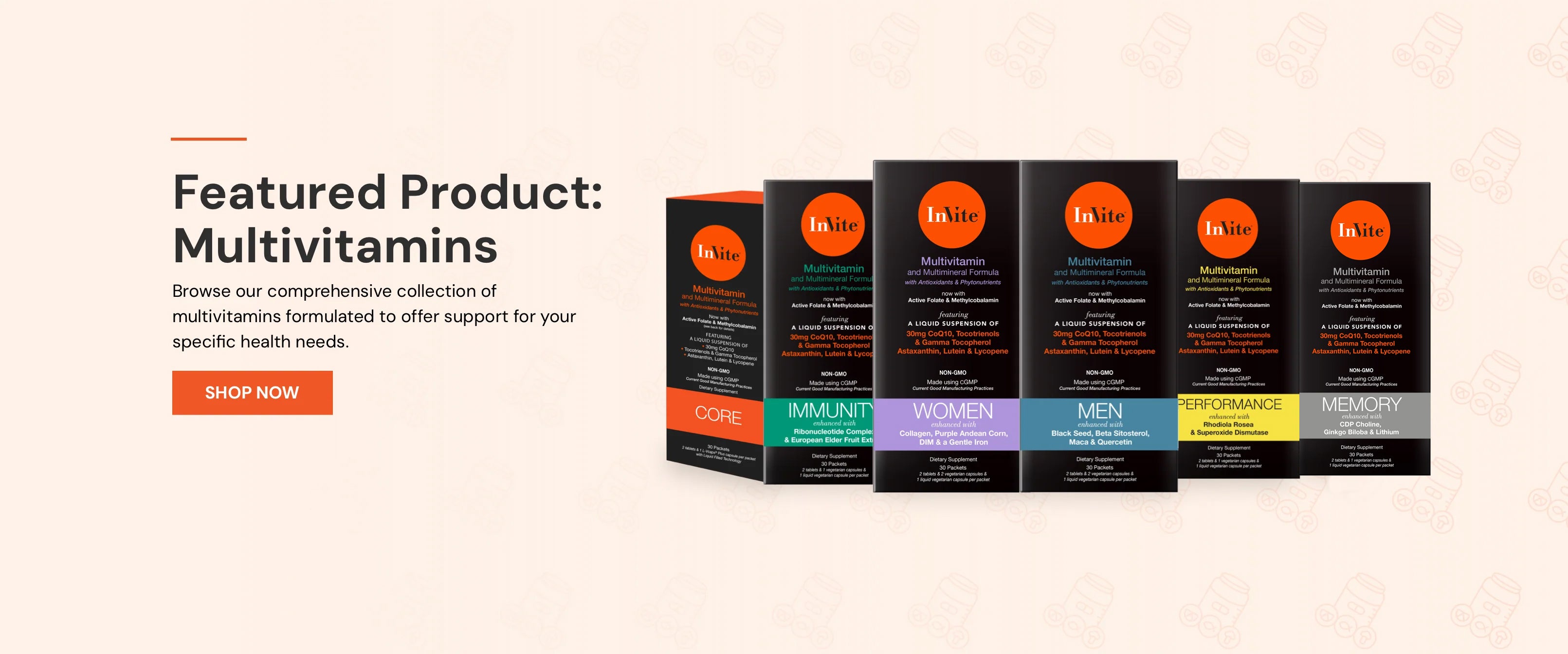 InVite® Health Vitamins and Supplements to Support Integrated Health