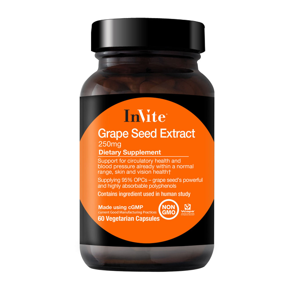 InVite Grape Seed Extract | Heart Health Supplement InVite Health InVite Grape Seed Extract | Heart Health Supplement InVite Health