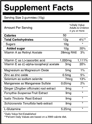 Vitality Plus C-1000, 60 Gummies