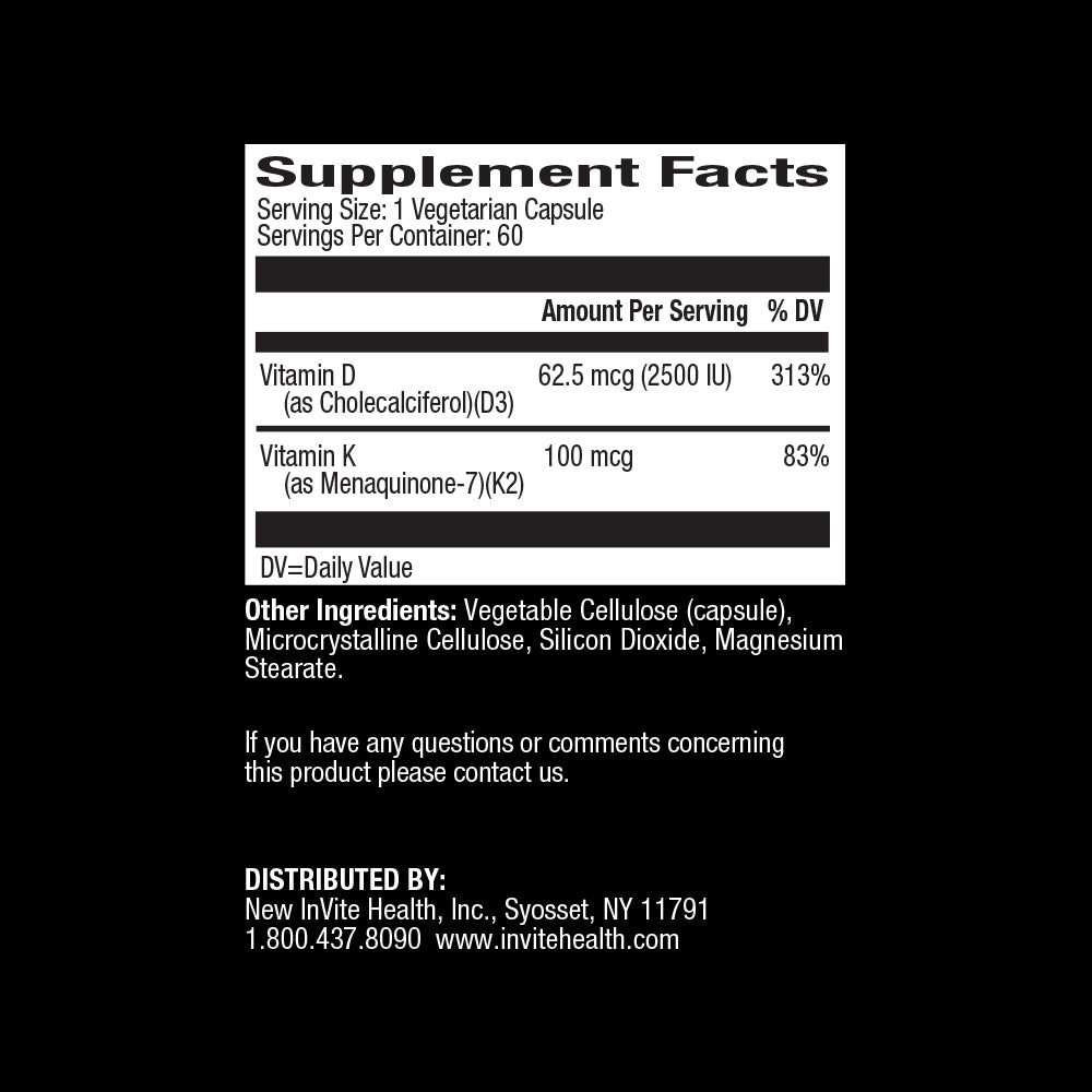 Vitamin D3 with K2